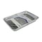 Home Plus Home Plus Durable Foil 8-1/8 in. W X 12-1/4 in. L Cake Pan Silver 2 pk D19020 - alternate 2